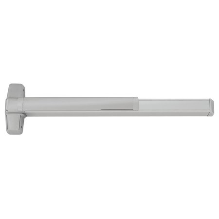 VON DUPRIN Grade 1 Concealed Vertical Cable Exit Bar, 48-in Fire-Rated Device, 72-in to 84-in Door Height, Exit 9850WDCEO-F 4 26D LBL